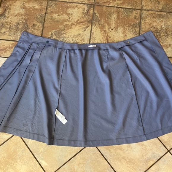 MANGO Pleated Wrap Midi Skirt – Periwinkle Blue  Feminine Classic Style size sm - Picture 9 of 9